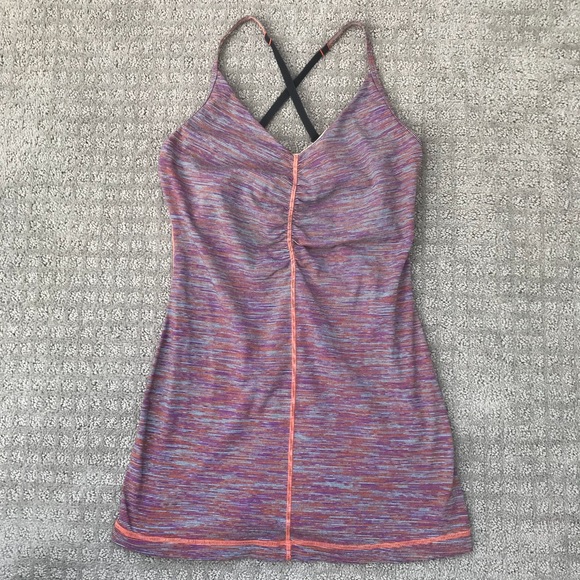 lululemon athletica Tops - Lululemon Multi colored Workout Top